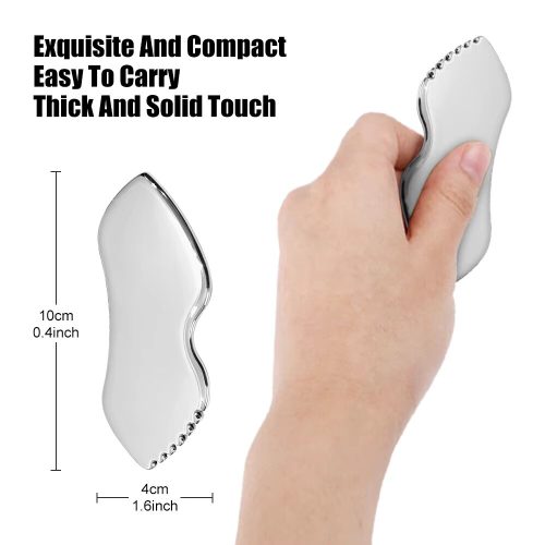 Gua Sha Stainless Steel Sculpting Face & Body - Image 3